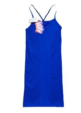 New Yitty Lizzo Icon Dress S $75 Royal Blue Bodycon NWT Shapewear